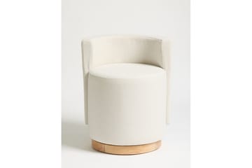 Kelran Fotpall 45 cm - Cream - Möbler - Stolar & fåtöljer - Pall & puff - Sittpuff