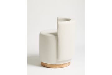 Kelran Fotpall 45 cm - Cream - Möbler - Stolar & fåtöljer - Pall & puff - Sittpuff