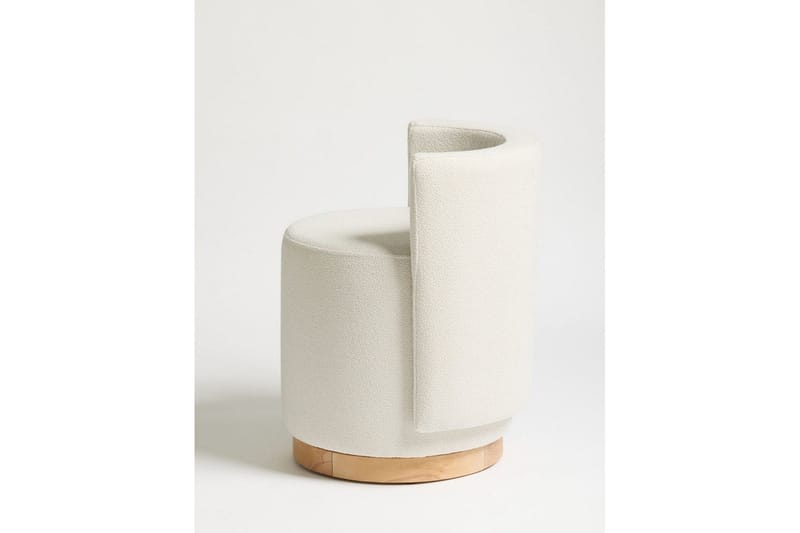 Kelran Fotpall 45 cm - Cream - Möbler - Stolar & fåtöljer - Pall & puff - Sittpuff