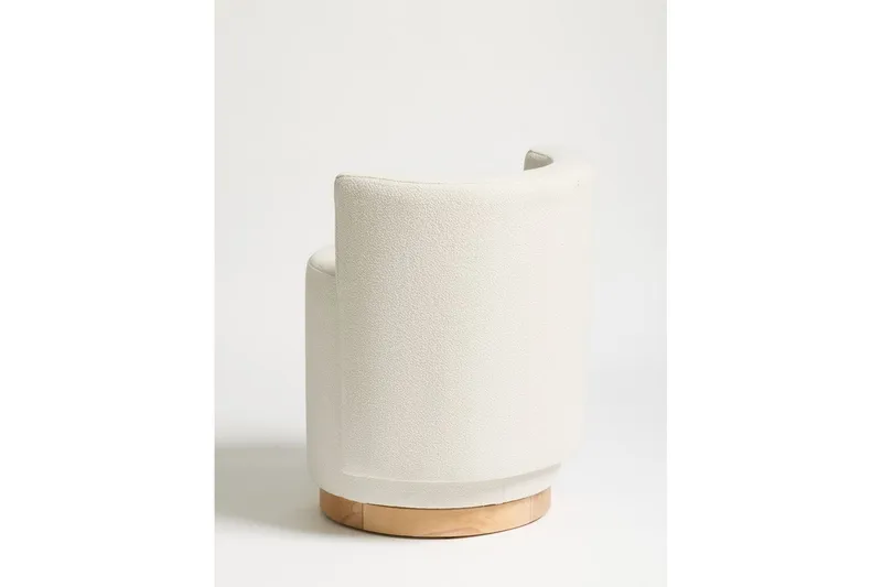 Kelran Fotpall 45 cm - Cream - Möbler - Stolar & fåtöljer - Pall & puff - Fotpall