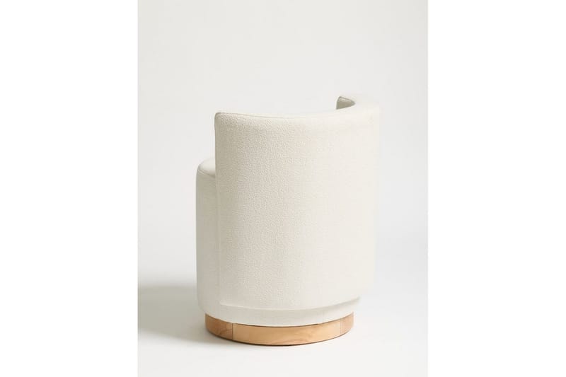 Kelran Fotpall 45 cm - Cream - Möbler - Stolar & fåtöljer - Pall & puff - Sittpuff