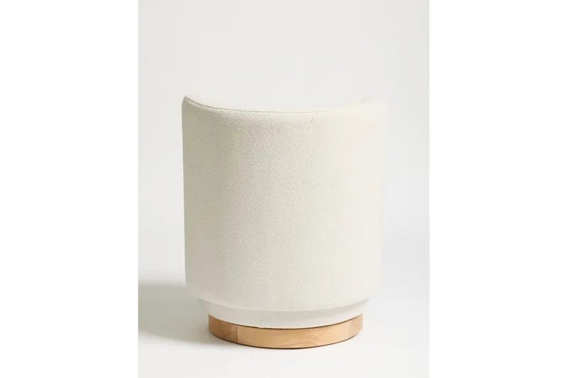 Kelran Fotpall 45 cm - Cream - Möbler - Stolar & fåtöljer - Pall & puff - Sittpuff