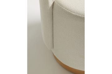 Kelran Fotpall 45 cm - Cream - Möbler - Stolar & fåtöljer - Pall & puff - Sittpuff
