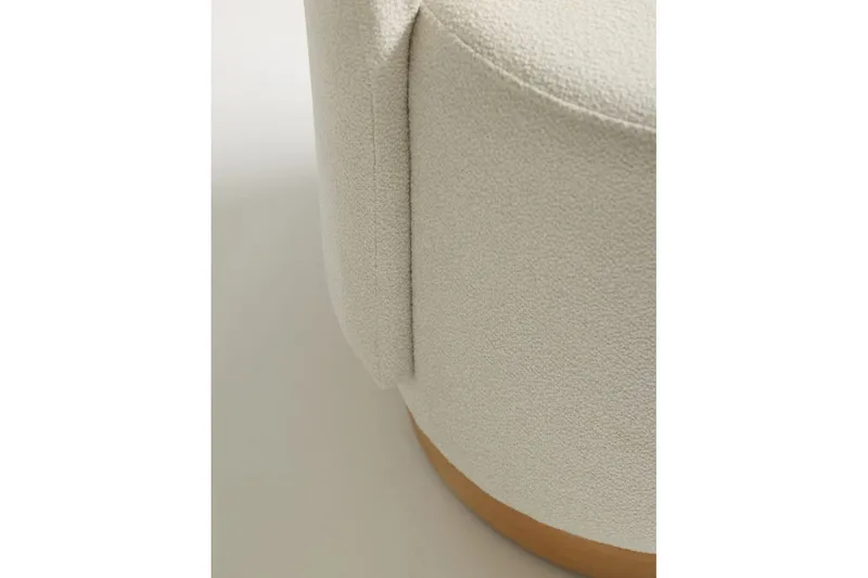 Kelran Fotpall 45 cm - Cream - Möbler - Stolar & fåtöljer - Pall & puff - Sittpuff