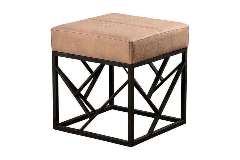 Koza Sittpall - Beige/Svart - Möbler - Stolar & fåtöljer - Pall & puff