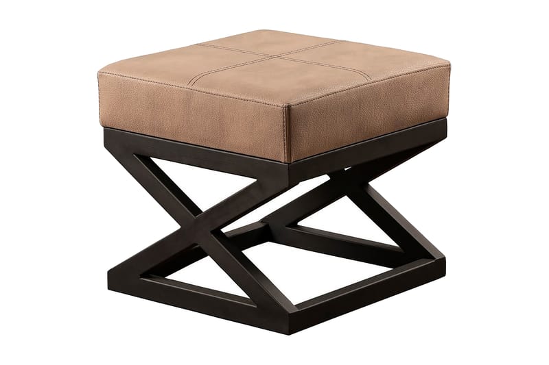 Krupanj Sittpall - Beige/Svart - Möbler - Stolar & fåtöljer - Pall & puff