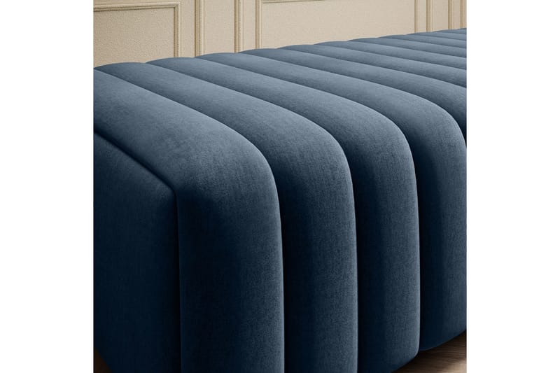 Laurece Fotpall 132 cm - Blå - Möbler - Stolar & fåtöljer - Pall & puff - Fotpall