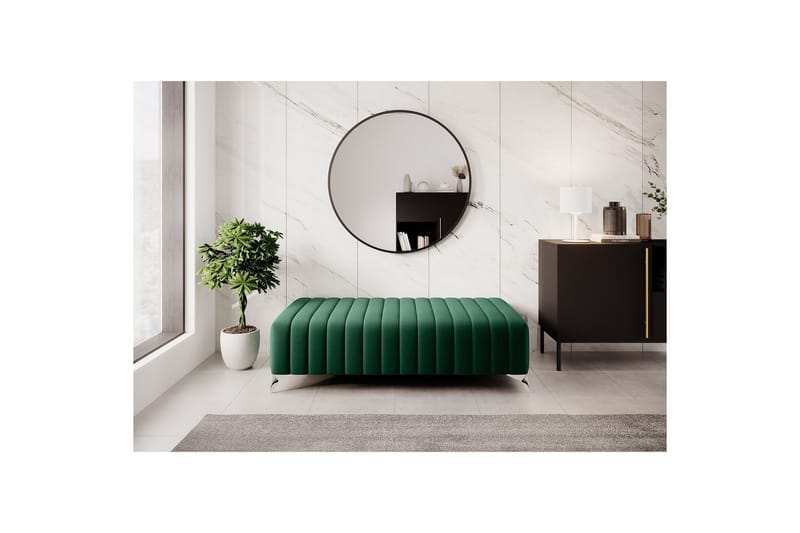 Laurece Fotpall 132 cm - Grön - Möbler - Stolar & fåtöljer - Pall & puff - Fotpall