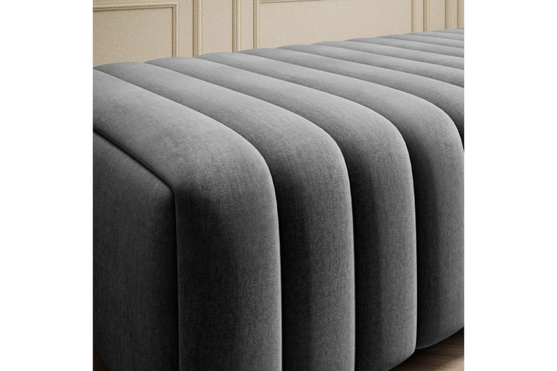 Laurece Fotpall 132 cm - Mörkgrå - Möbler - Stolar & fåtöljer - Pall & puff - Fotpall