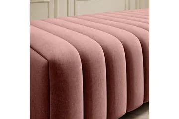 Laurece Fotpall 132 cm - Rosa - Möbler - Stolar & fåtöljer - Pall & puff - Fotpall