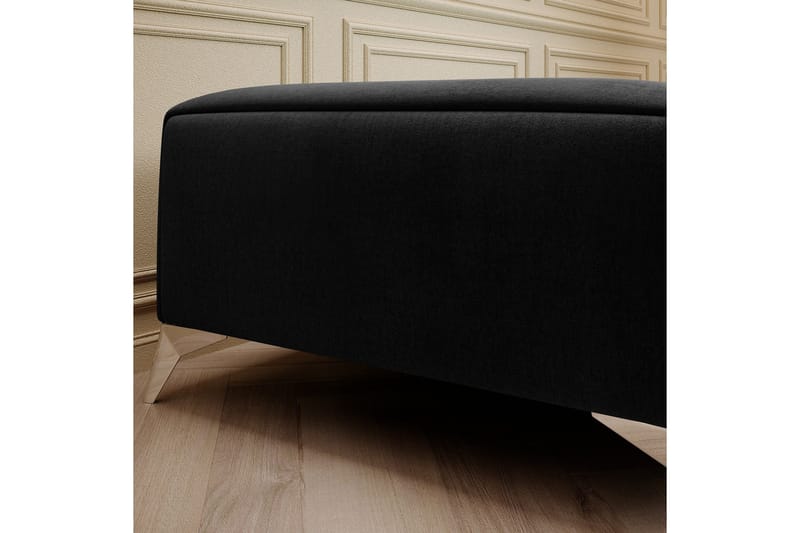 Laurece Fotpall 132 cm - Svart - Möbler - Stolar & fåtöljer - Pall & puff - Fotpall