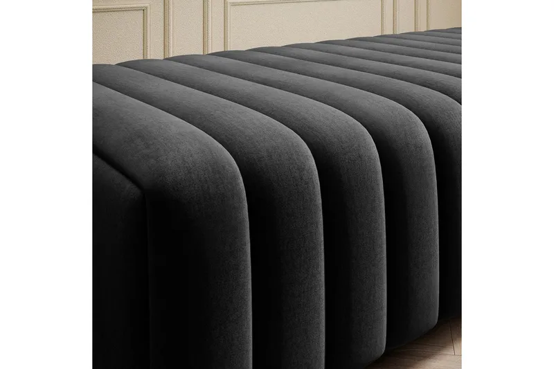 Laurece Fotpall 132 cm - Svart - Möbler - Stolar & fåtöljer - Pall & puff - Fotpall