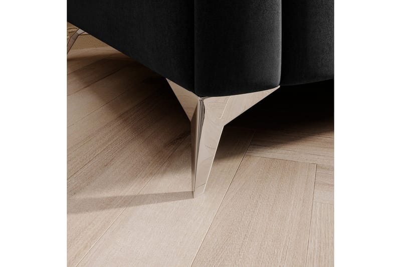 Laurece Fotpall 132 cm - Svart - Möbler - Stolar & fåtöljer - Pall & puff - Fotpall