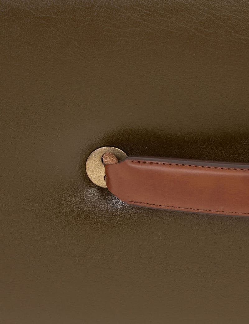 Lenira Sittpuff 43 cm - Khaki - Möbler - Stolar & fåtöljer - Pall & puff - Sittpuff