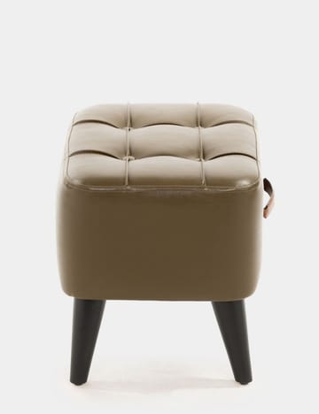 Lenira Sittpuff 43 cm - Khaki - Möbler - Stolar & fåtöljer - Pall & puff - Sittpuff