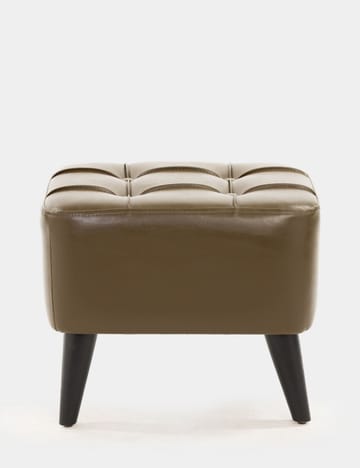 Lenira Sittpuff 43 cm - Khaki - Möbler - Stolar & fåtöljer - Pall & puff - Sittpuff