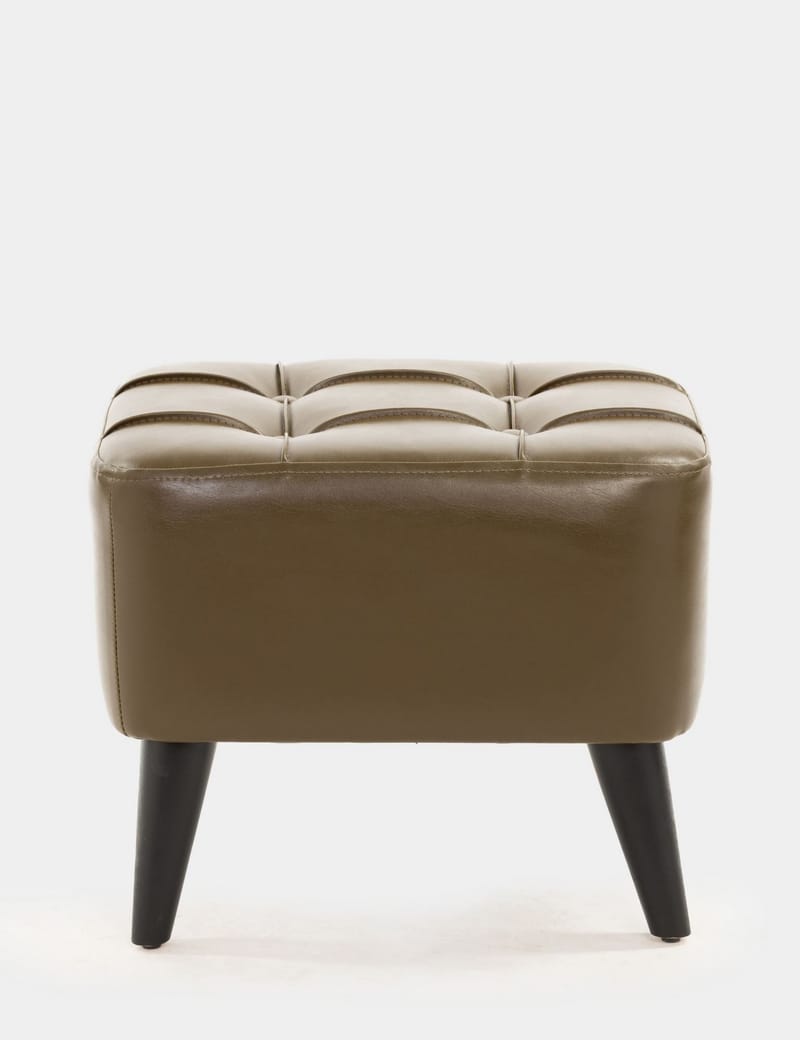 Lenira Sittpuff 43 cm - Khaki - Möbler - Stolar & fåtöljer - Pall & puff - Sittpuff