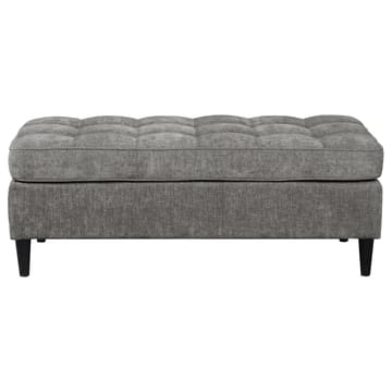 Lindhus Fotpall 120 cm i chenille - grå - Möbler - Stolar & fåtöljer - Pall & puff - Sittpuff