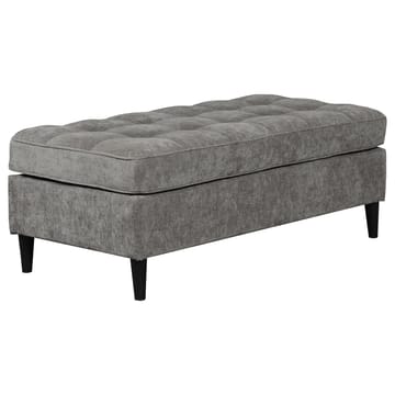 Lindhus Fotpall 120 cm i chenille - grå - Möbler - Stolar & fåtöljer - Pall & puff - Sittpuff