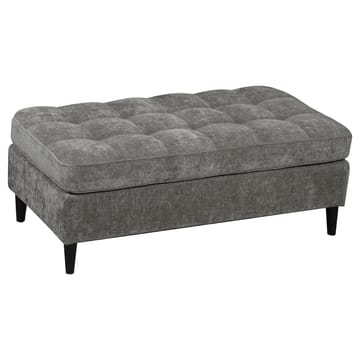 Lindhus Fotpall 120 cm i chenille - grå - Möbler - Stolar & fåtöljer - Pall & puff - Sittpuff