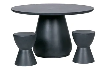 Lizette Fotpall - Antracitgrå - Möbler - Stolar & fåtöljer - Pall & puff