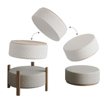 Lovin Sittpuff 47 cm - Möbler - Stolar & fåtöljer - Pall & puff - Sittpuff