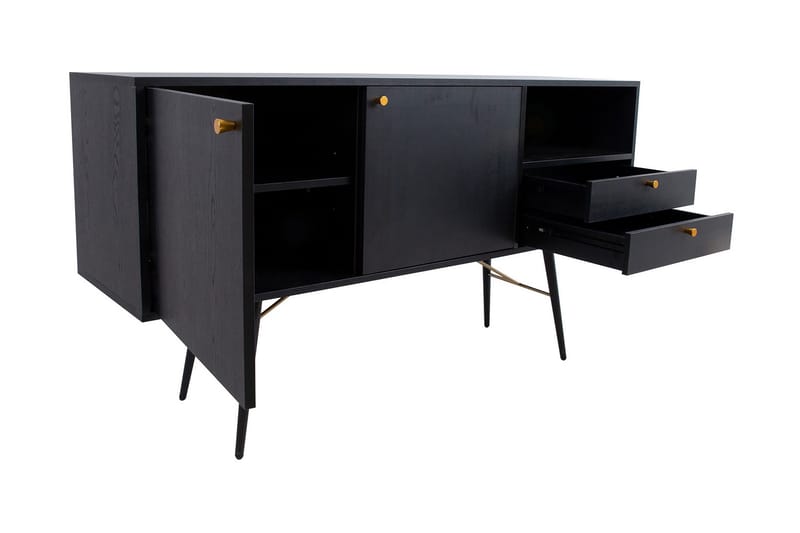 Luxemburg Byrö Svart/Koppar - Förvaring - Förvaringsmöbler - Sideboard & skänk