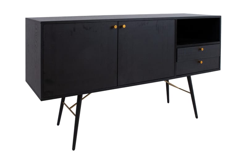 Luxemburg Byrö Svart/Koppar - Förvaring - Förvaringsmöbler - Sideboard & skänk