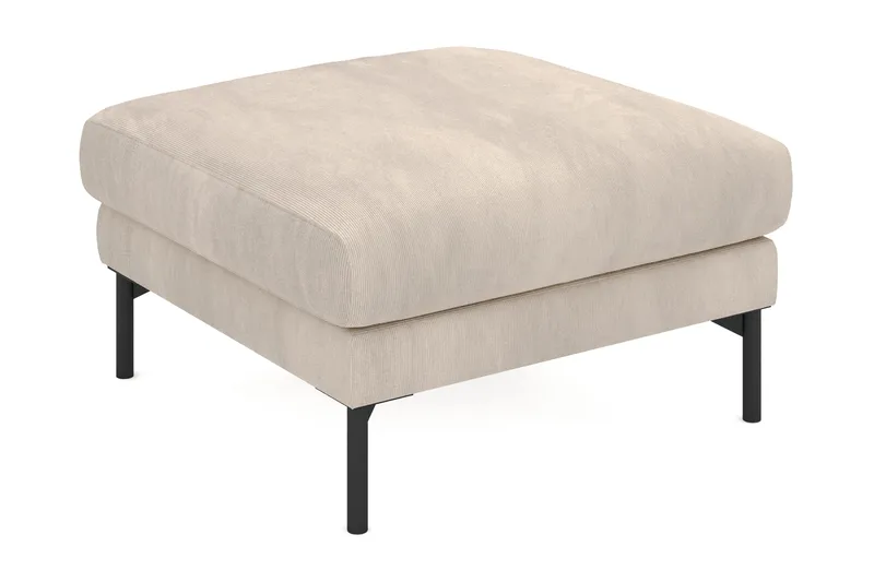 Menard Manchester Fotpall 87 cm Bred - Greige - Möbler - Stolar & fåtöljer - Pall & puff - Fotpall