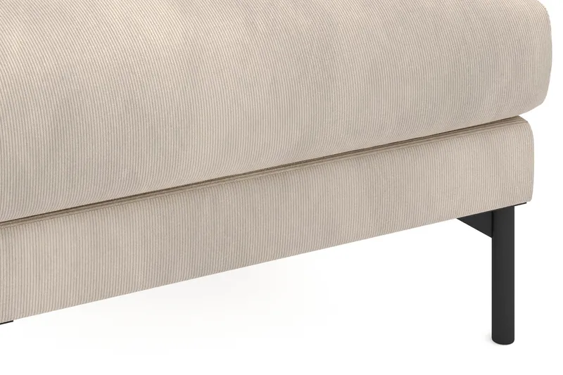 Menard Manchester Fotpall 87 cm Bred - Greige - Möbler - Stolar & fåtöljer - Pall & puff - Fotpall