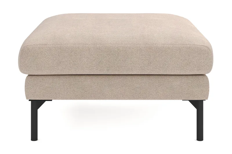 Menard Tyg Fotpall 87 cm Bred - Beige - Möbler - Stolar & fåtöljer - Pall & puff - Fotpall