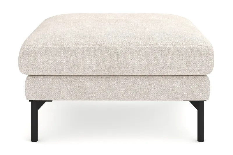 Menard Tyg Fotpall 87 cm Bred - Beige - Möbler - Stolar & fåtöljer - Pall & puff - Fotpall