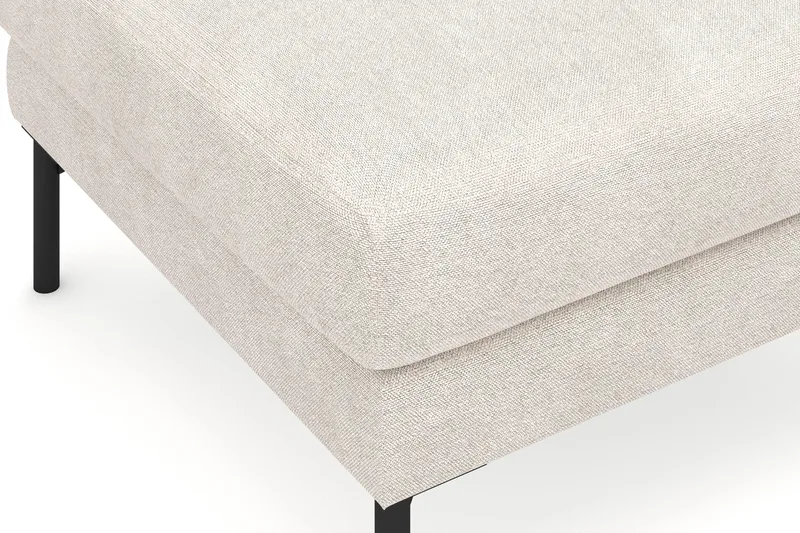 Menard Tyg Fotpall 87 cm Bred - Beige - Möbler - Stolar & fåtöljer - Pall & puff - Fotpall