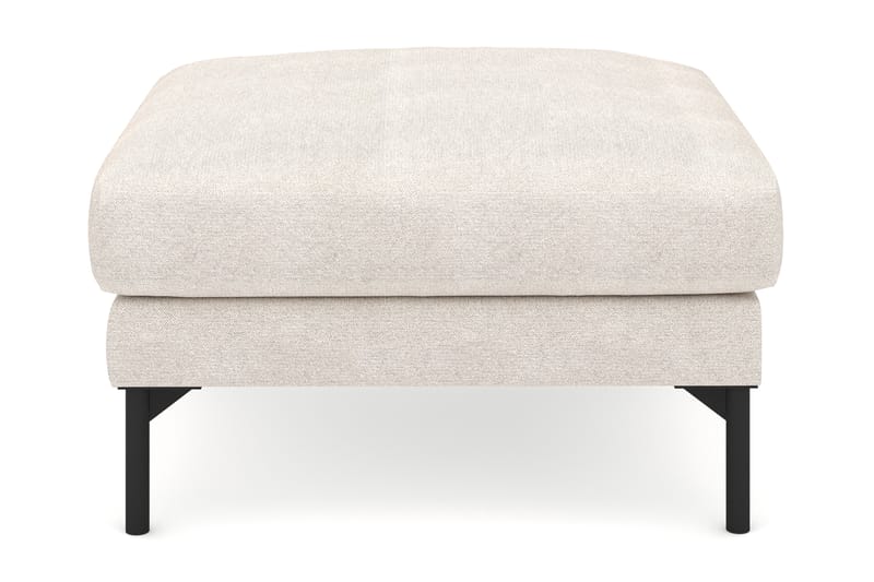 Menard Tyg Fotpall 87 cm Bred, Beige
