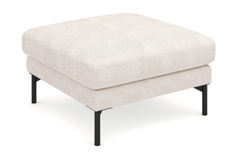 Menard Tyg Fotpall 87 cm Bred - Beige - Möbler - Stolar & fåtöljer - Pall & puff - Fotpall