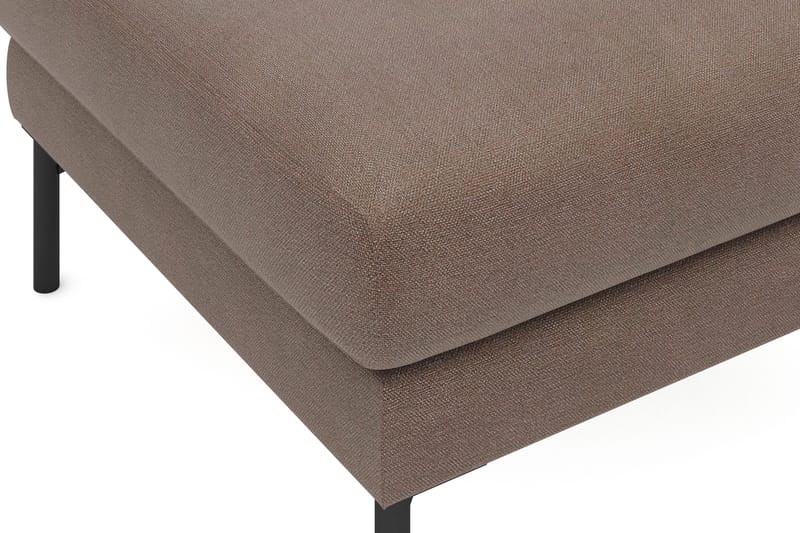 Menard Tyg Fotpall 87 cm Bred - Brun - Möbler - Stolar & fåtöljer - Pall & puff - Fotpall