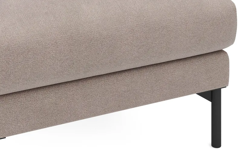 Menard Tyg Fotpall 87 cm Bred - Brun - Möbler - Stolar & fåtöljer - Pall & puff - Fotpall