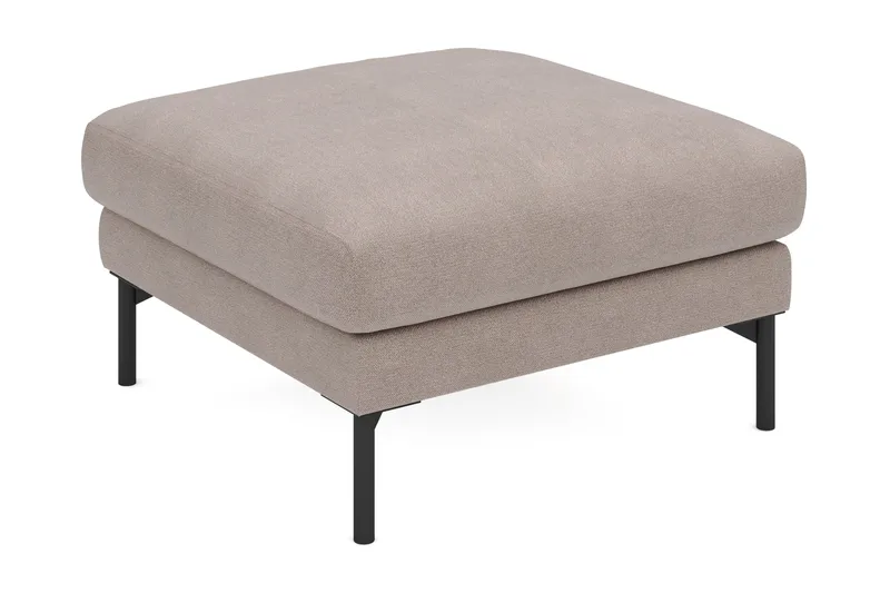 Menard Tyg Fotpall 87 cm Bred - Brun - Möbler - Stolar & fåtöljer - Pall & puff - Fotpall