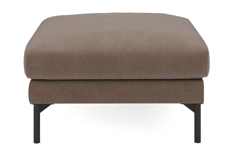 Menard Tyg Fotpall 87 cm Bred - Brun - M öbler - Stolar & fåtöljer - Pall & puff - Fotpall