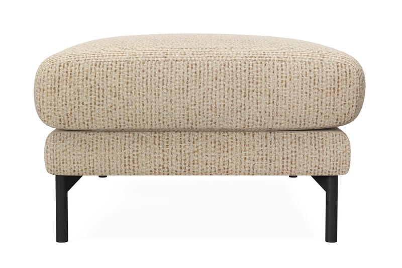 Menard Premium Fotpall i Chenille - Beige - Möbler - Stolar & fåtöljer - Pall & puff - Fotpall