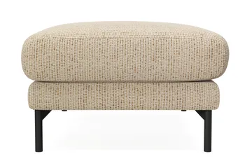 Menard Premium Fotpall i Chenille - Beige - Möbler - Stolar & fåtöljer - Pall & puff - Fotpall