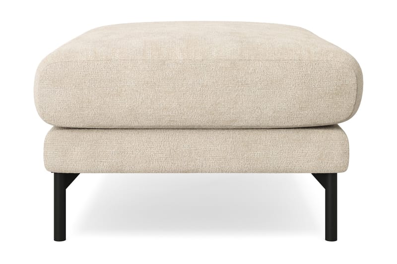 Menard Premium Fotpall i Chenille - Beige - Möbler - Stolar & fåtöljer - Pall & puff - Fotpall