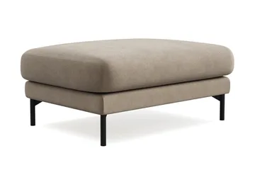 Menard Premium Fotpall i Tyg - Brun - Möbler - Stolar & fåtöljer - Pall & puff - Fotpall