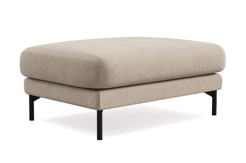 Menard Premium Fotpall i Tyg - Beige - Möbler - Stolar & fåtöljer - Pall & puff - Fotpall