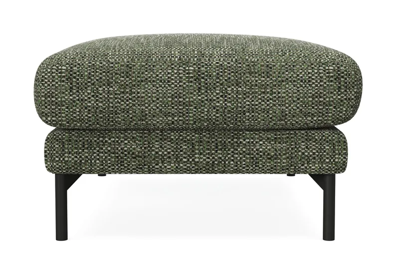 Menard Premium Fotpall i Chenille - Grön - Möbler - Stolar & fåtöljer - Pall & puff - Fotpall