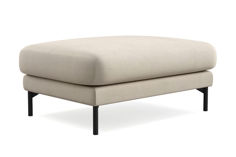 Menard Premium Fotpall i Tyg - Beige - Möbler - Stolar & fåtöljer - Pall & puff - Fotpall