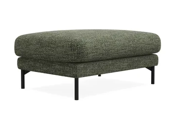 Menard Premium Fotpall i Chenille - Grön - Möbler - Stolar & fåtöljer - Pall & puff - Fotpall