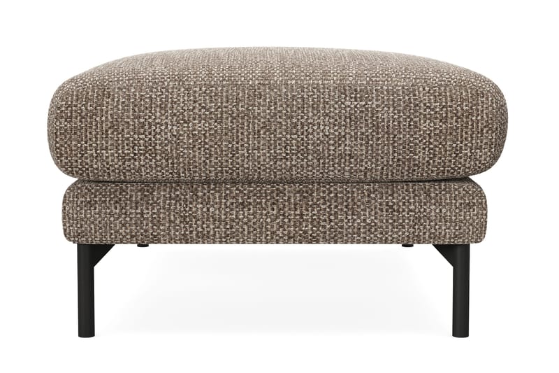 Menard Premium Fotpall i Chenille - Brun - Möbler - Stolar & fåtöljer - Pall & puff - Fotpall