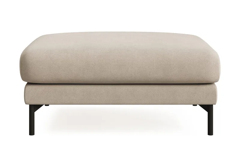 Menard Premium Fotpall i Tyg - Beige - Möbler - Stolar & fåtöljer - Pall & puff - Fotpall