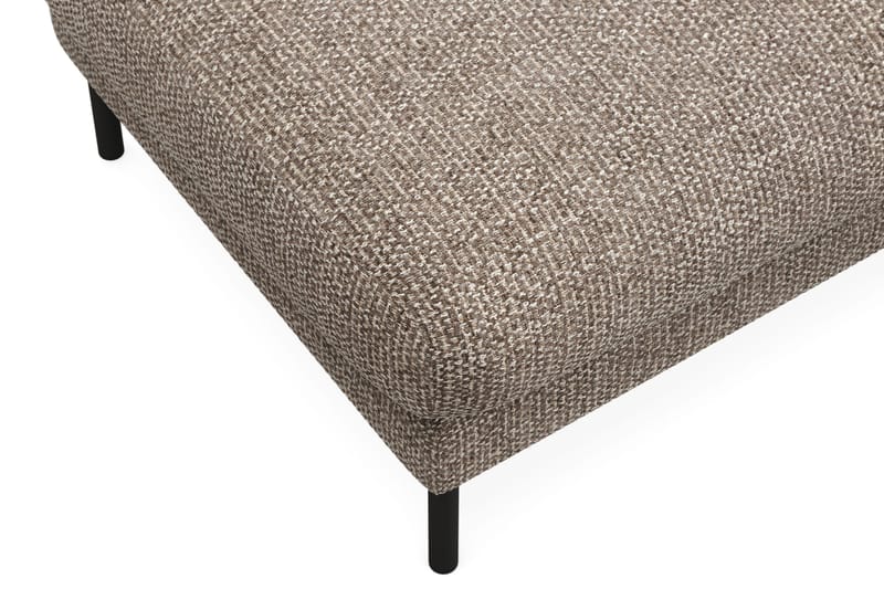Menard Premium Fotpall i Chenille - Brun - Möbler - Stolar & fåtöljer - Pall & puff - Fotpall